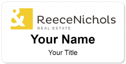 Custom name badges for ReeceNichols Real Estate