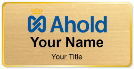 Custom name badges for Royal Ahold