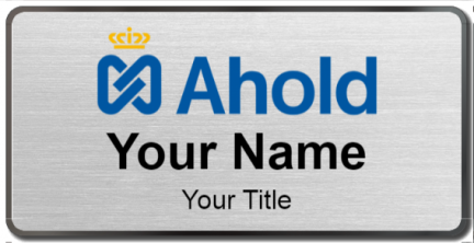 Custom name badges for Royal Ahold