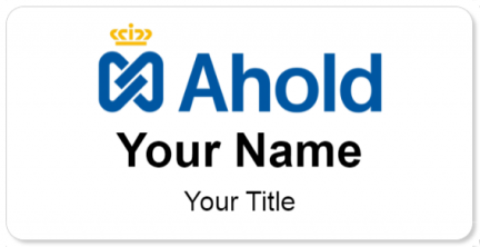 Custom name badges for Royal Ahold