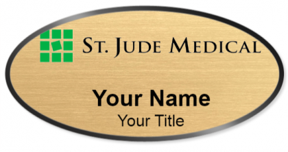 Custom name badges for St  Jude Medical