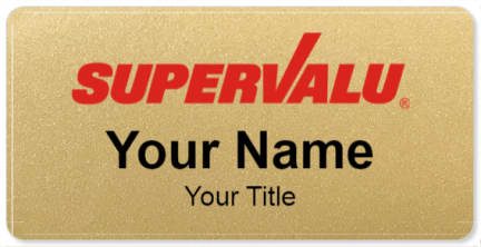 Custom name badges for Supervalu