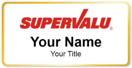 Custom name badges for Supervalu