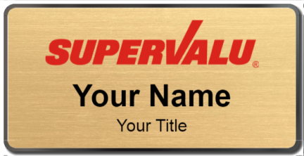 Custom name badges for Supervalu