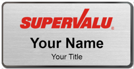 Custom name badges for Supervalu