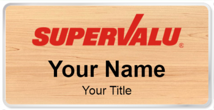 Custom name badges for Supervalu