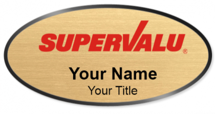 Custom name badges for Supervalu
