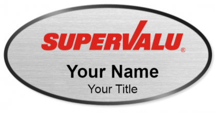 Custom name badges for Supervalu