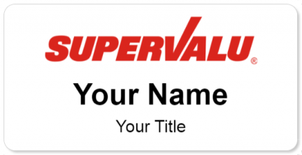 Custom name badges for Supervalu