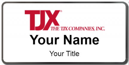 Custom name badges for TJX Companies