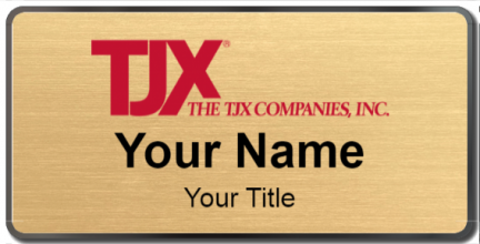 Custom name badges for TJX Companies
