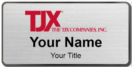 Custom name badges for TJX Companies