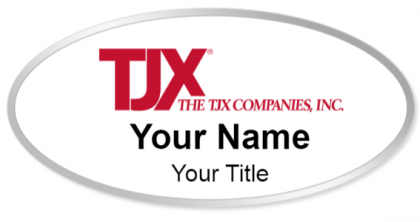 Custom name badges for TJX Companies