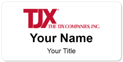 Custom name badges for TJX Companies