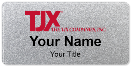 Custom name badges for TJX Companies