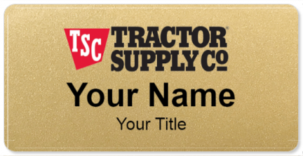 Custom name badges for Tractor Supply Company