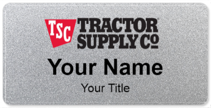 Custom name badges for Tractor Supply Company