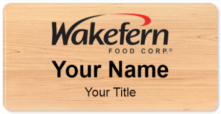 Custom name badges for Wakefern