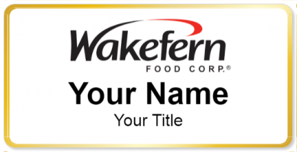 Custom name badges for Wakefern
