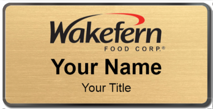 Custom name badges for Wakefern