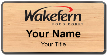 Custom name badges for Wakefern