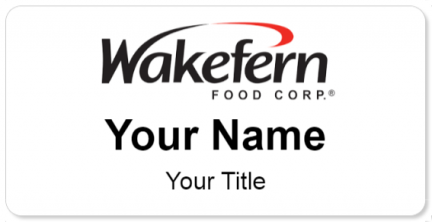 Custom name badges for Wakefern