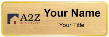 Custom name badges for A2Z Field Services