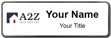 Custom name badges for A2Z Field Services