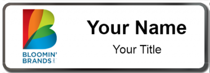 Custom name badges for Bloomin Brands