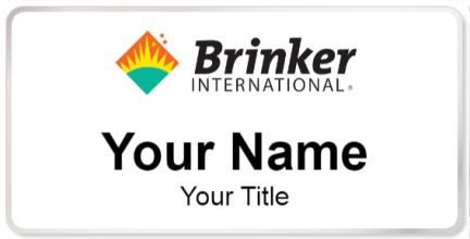 Custom name badges for Brinker International