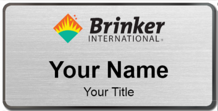 Custom name badges for Brinker International