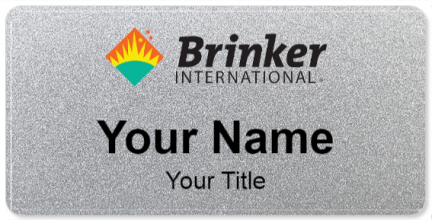 Custom name badges for Brinker International