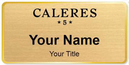 Custom name badges for Caleres