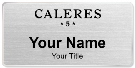 Custom name badges for Caleres