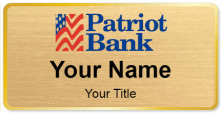 Patriot Bank Template Image