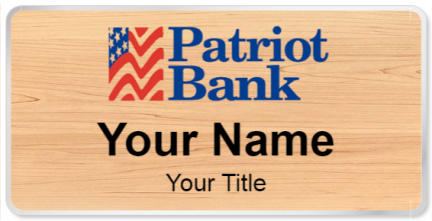 Patriot Bank Template Image