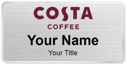 Costa Coffee Name Tags - NameBadge.com