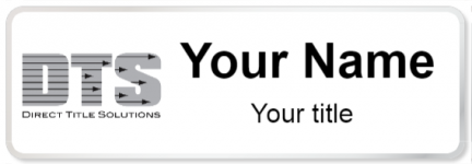 Custom name badges for Direct Title Solutions