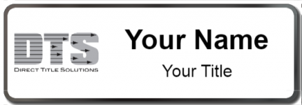 Custom name badges for Direct Title Solutions