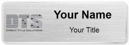 Custom name badges for Direct Title Solutions
