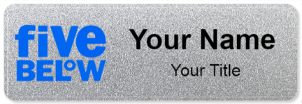 Custom name badges for Five Below