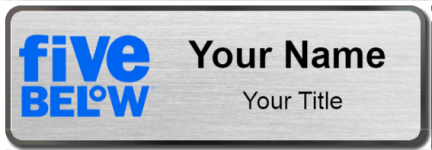 Custom name badges for Five Below