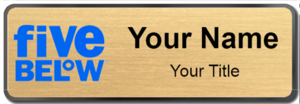 Custom name badges for Five Below