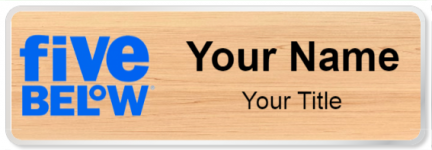 Custom name badges for Five Below