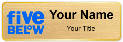 Custom name badges for Five Below