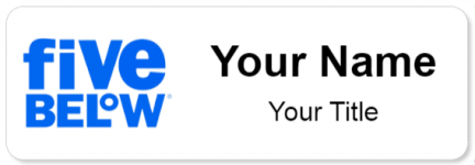 Custom name badges for Five Below