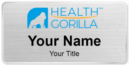 Custom name badges for Health Gorilla