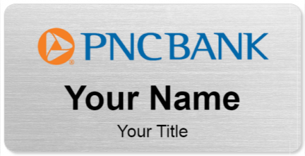 Custom name badges for PNC Bank