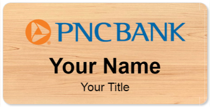Custom name badges for PNC Bank