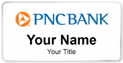 Custom name badges for PNC Bank